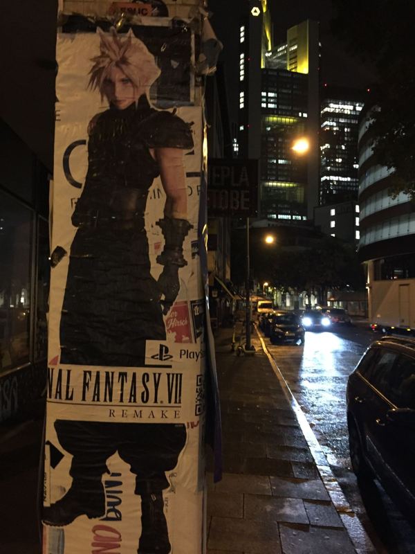 Paste-ups & Wildposting: Final Fantasy VII Remake