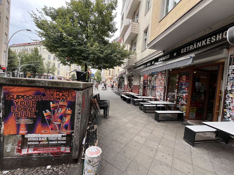 Plakatierung: BIC × Berliner Clubs – Support your local club – Berlin