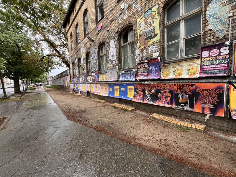 Plakatierung: BIC × Berliner Clubs – Support your local club – Berlin