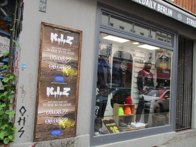 Plakatierung: K.I.Z – Wuhlheide – Berlin
