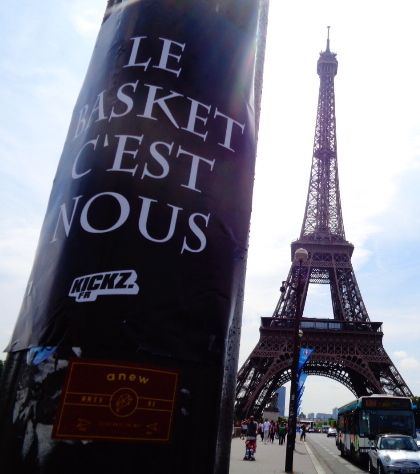 Sticker-Kampagnen: KICKZ – Eiffelturm – Paris